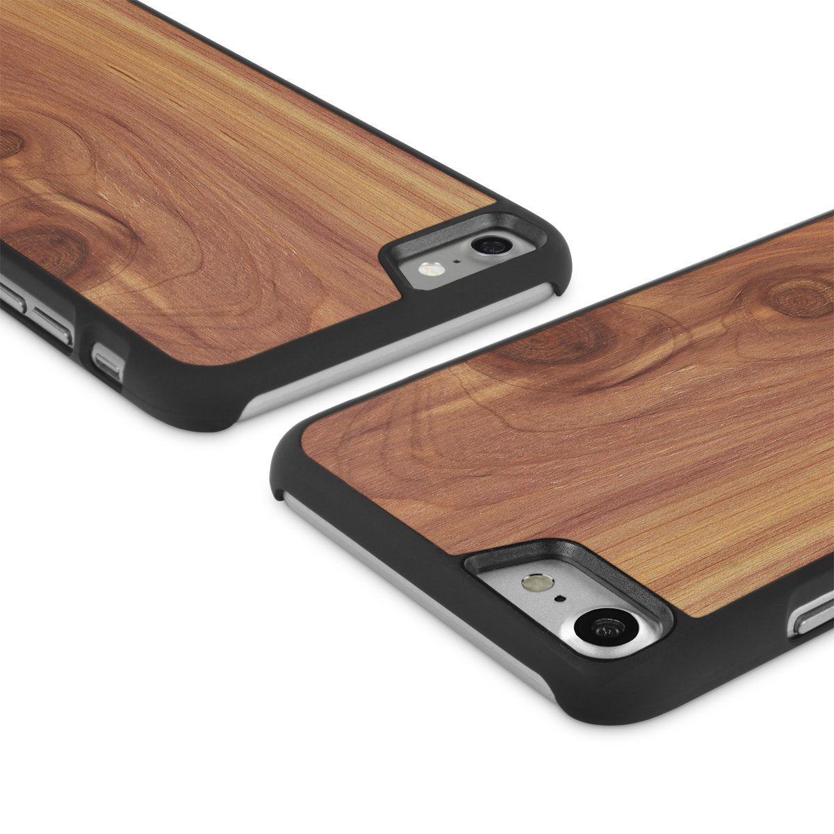 iPhone 8 —  #WoodBack Snap Case