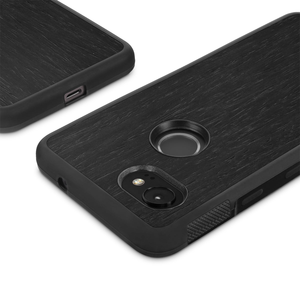 Google Pixel 2 XL —  #WoodBack Explorer Case