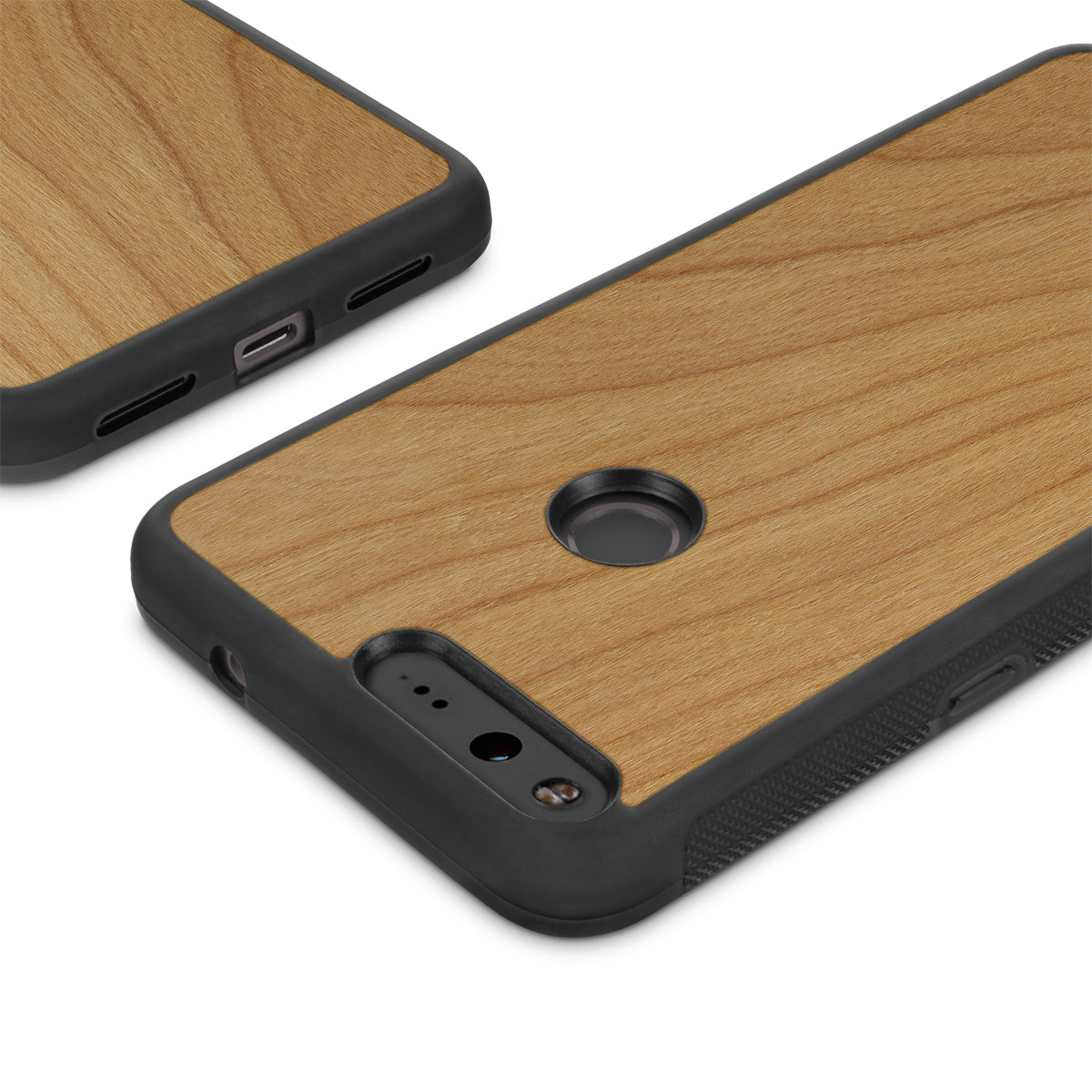 Google Pixel XL —  #WoodBack Explorer Case