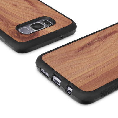 Samsung Galaxy S8 Plus — #WoodBack Explorer Case