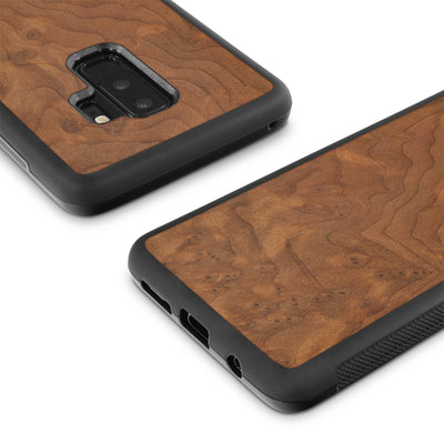 Samsung Galaxy S9 Plus — #WoodBack Explorer Case