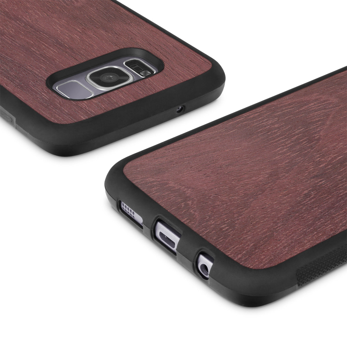 Samsung Galaxy S8 Plus — #WoodBack Explorer Case