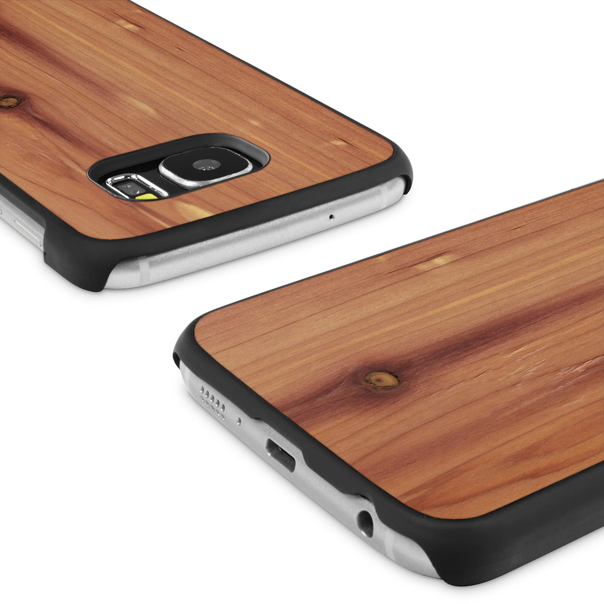 Samsung Galaxy S7 — #WoodBack Snap Case