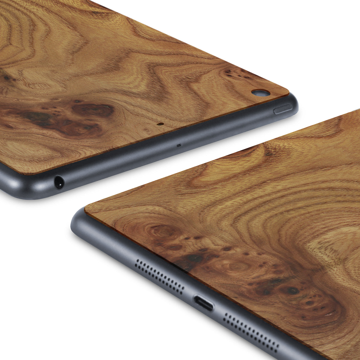 iPad mini 2/3 — #WoodBack Skin