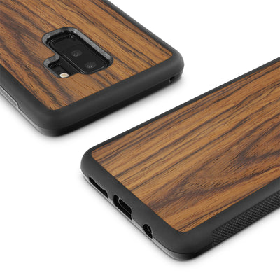 Samsung Galaxy S9 Plus — #WoodBack Explorer Case