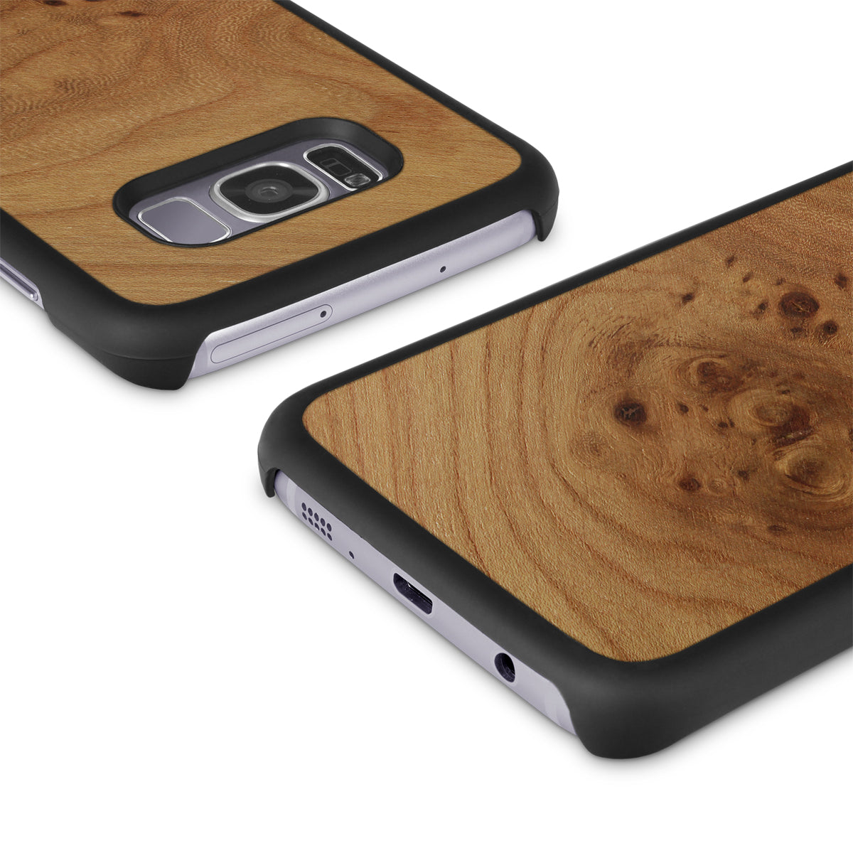 Samsung Galaxy S8 Plus — #WoodBack Snap Case