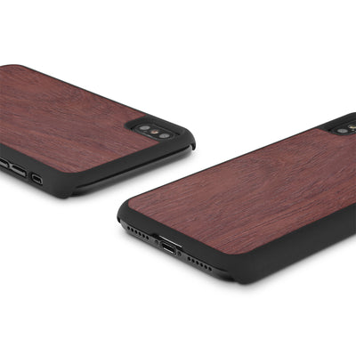 iPhone X —  #WoodBack Snap Case