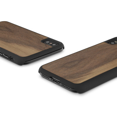 iPhone X —  #WoodBack Snap Case