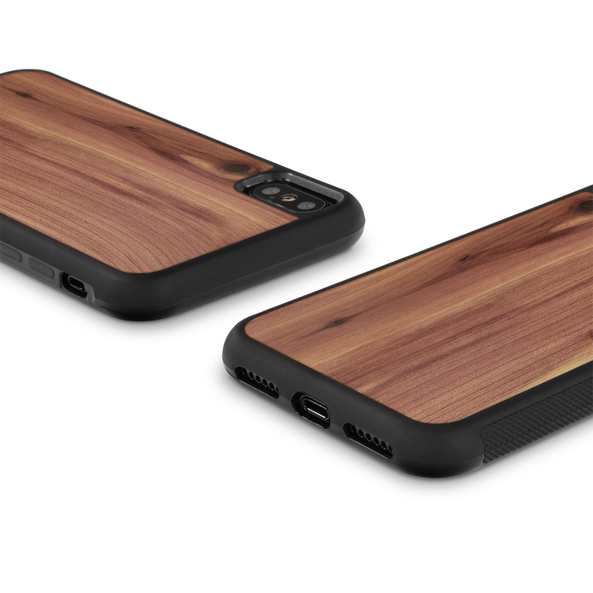 iPhone X —  #WoodBack Explorer Case