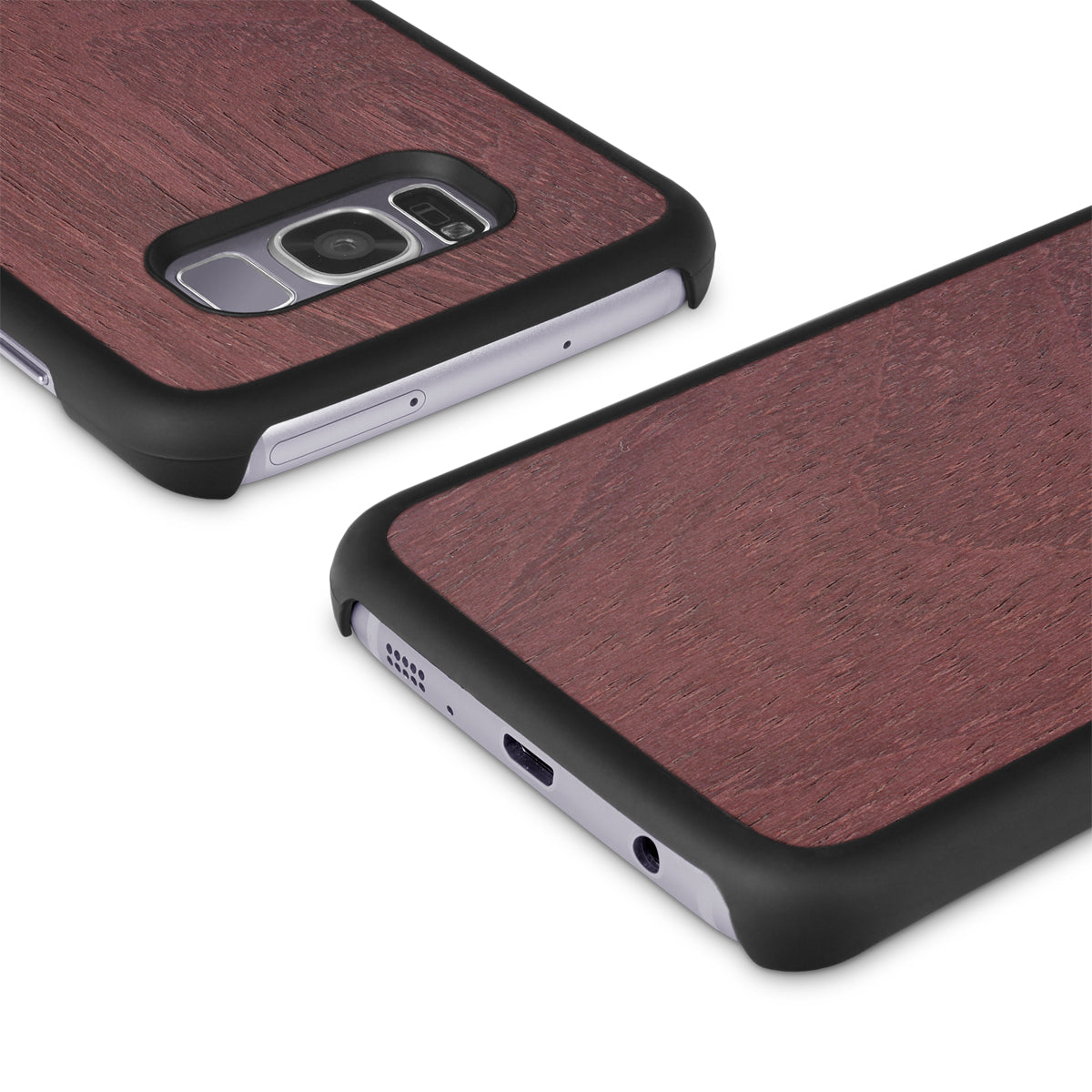 Samsung Galaxy S8 Plus — #WoodBack Snap Case