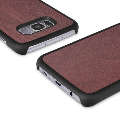 Samsung Galaxy S8 Plus — #WoodBack Snap Case