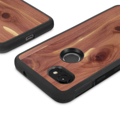 Google Pixel 2 XL —  #WoodBack Explorer Case