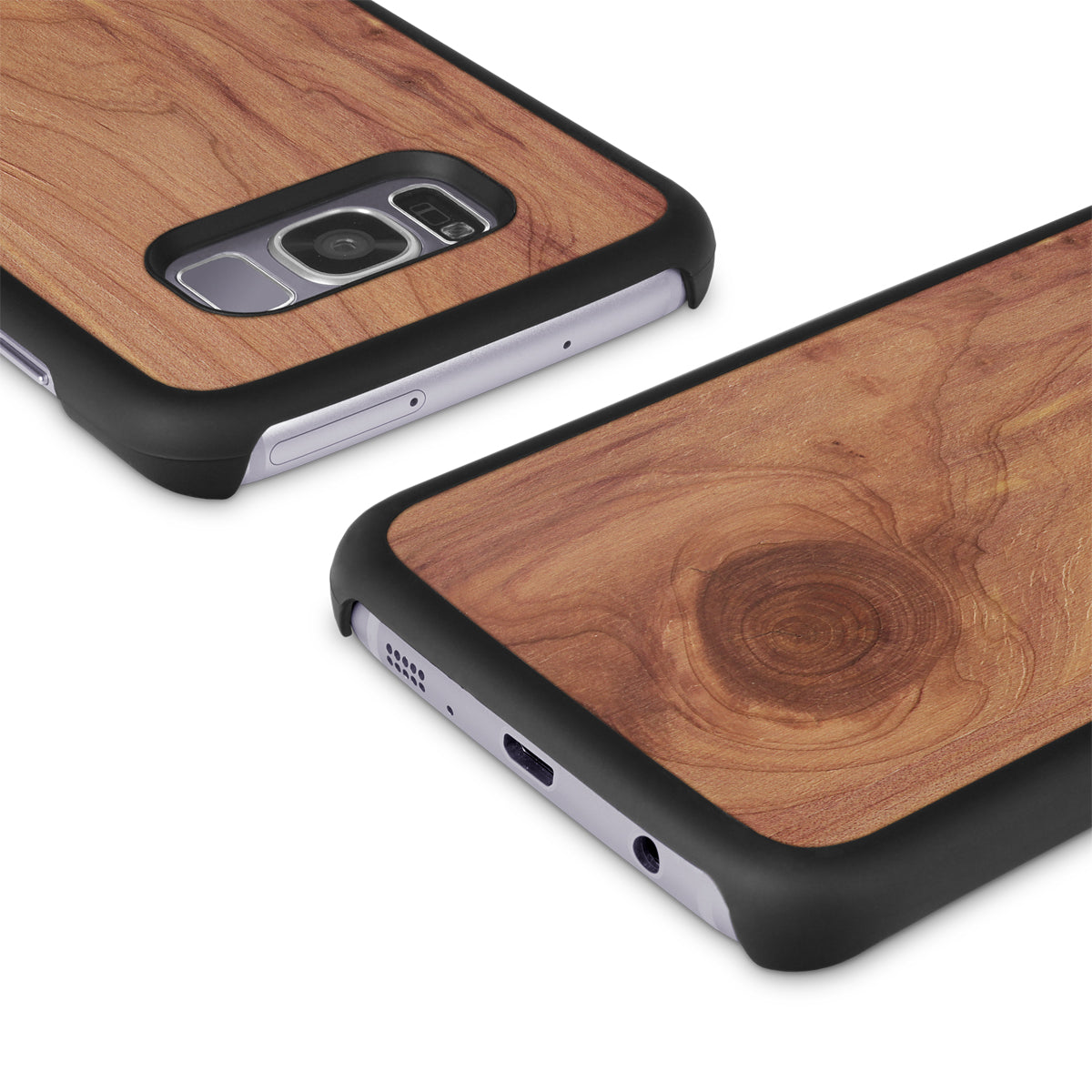 Samsung Galaxy S8 Plus — #WoodBack Snap Case