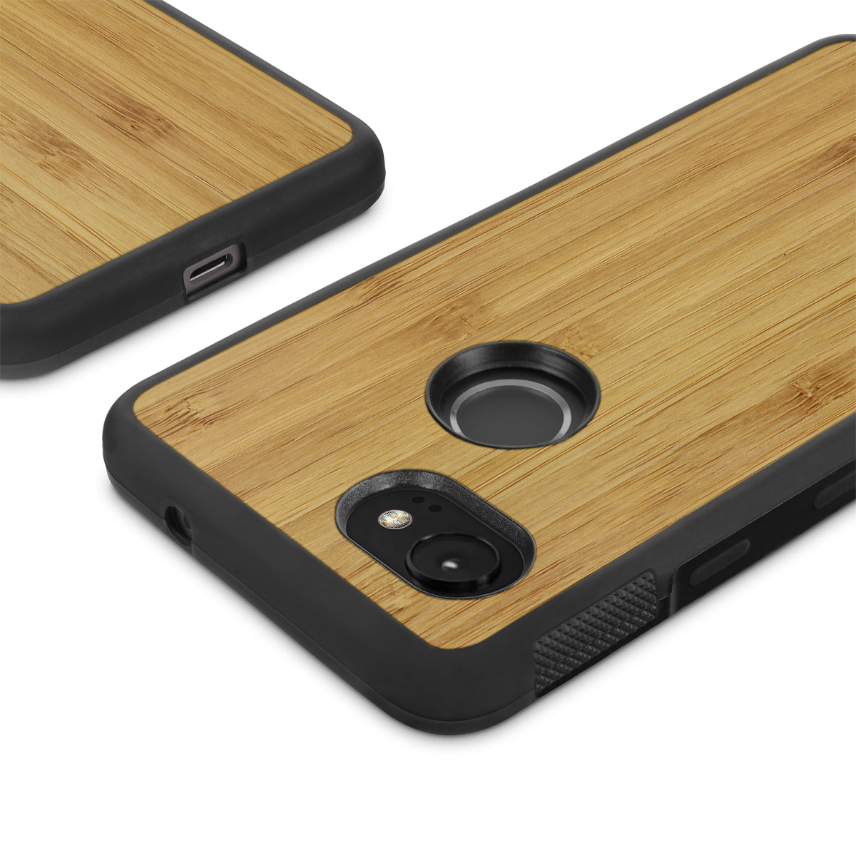 Google Pixel 2 XL —  #WoodBack Explorer Case