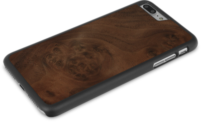 iPhone 8 Plus —  #WoodBack Snap Case