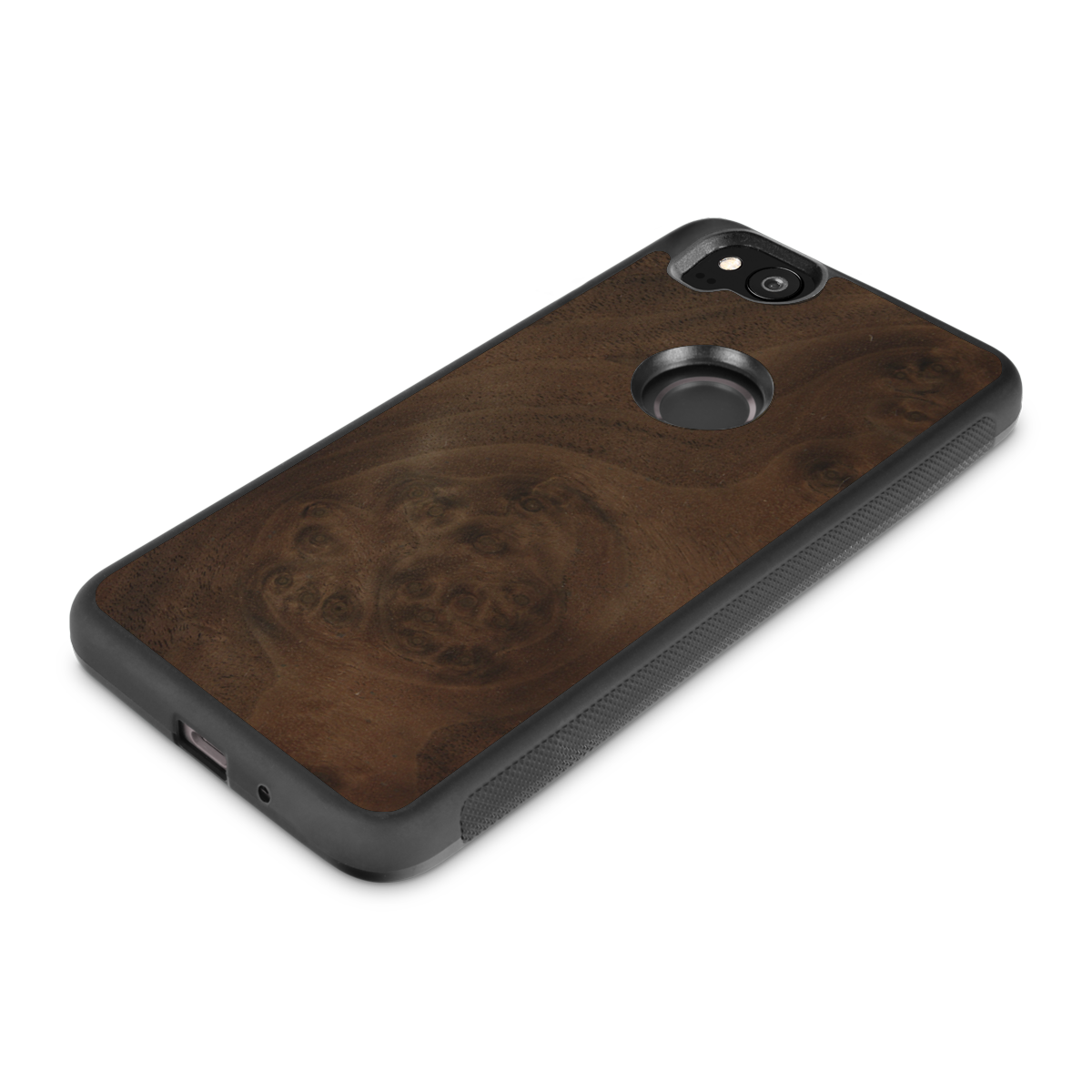 Google Pixel 3 —  #WoodBack Explorer Case