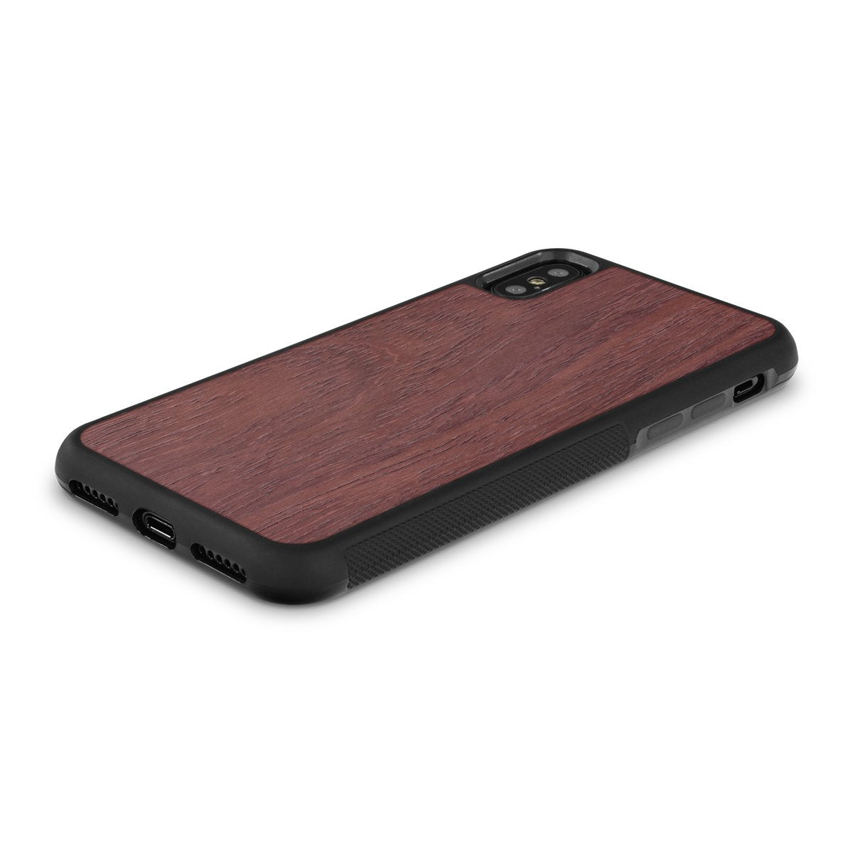 iPhone X —  #WoodBack Explorer Case