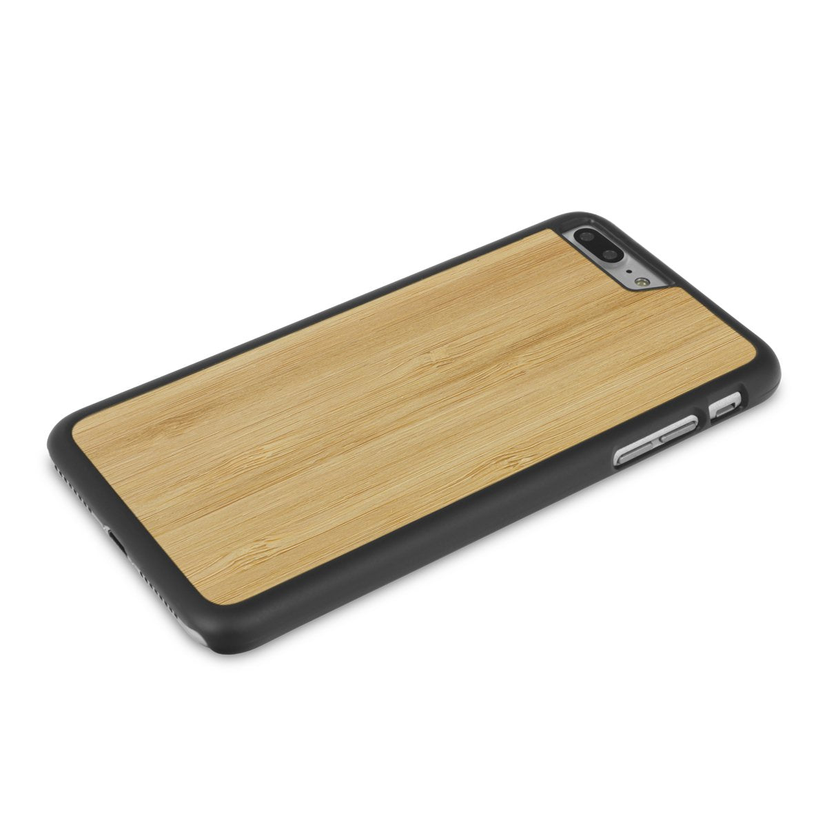 iPhone 8 Plus —  #WoodBack Snap Case