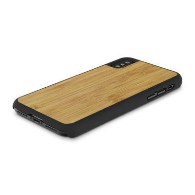 iPhone XS —  #WoodBack Snap Case