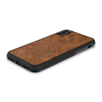 iPhone X — #WoodBack Explorer Case