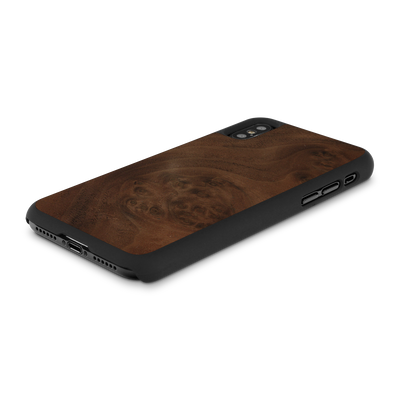 iPhone X —  #WoodBack Snap Case