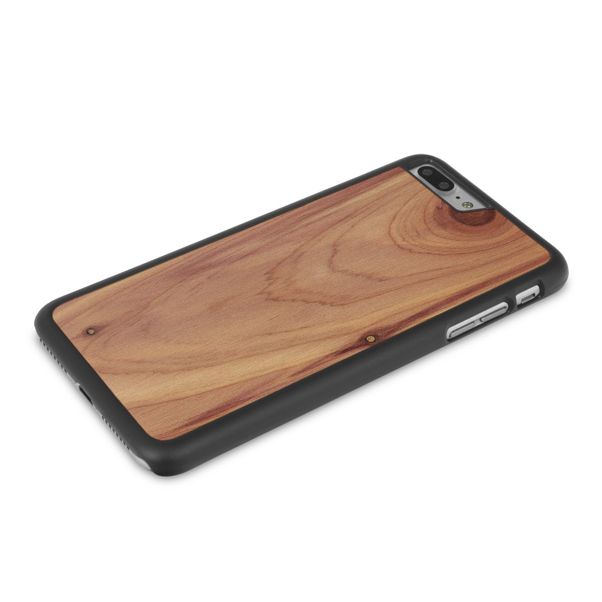 iPhone 8 Plus —  #WoodBack Snap Case