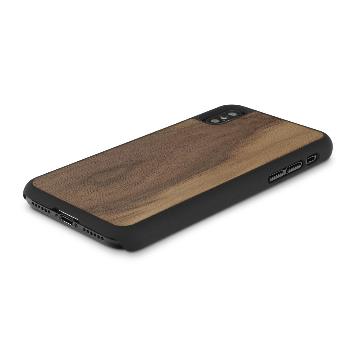 iPhone XS —  #WoodBack Snap Case