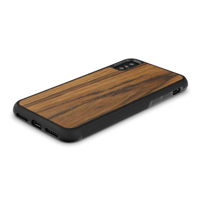iPhone X — #WoodBack Explorer Case