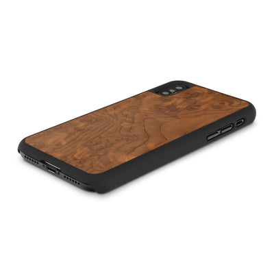 iPhone X — #WoodBack Snap Case