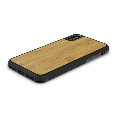 iPhone X —  #WoodBack Explorer Case