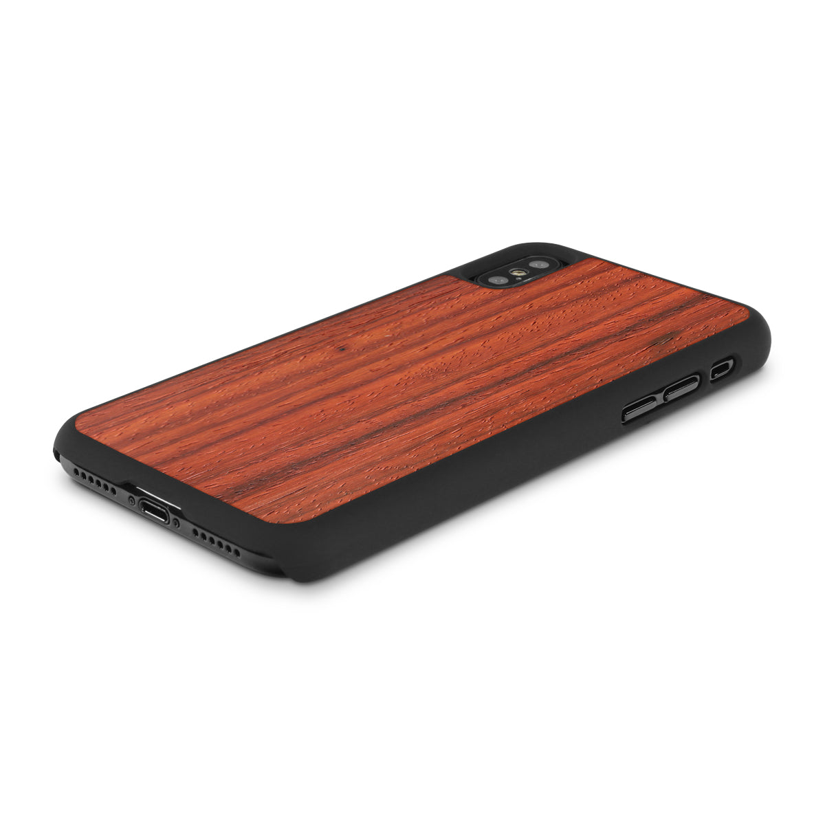iPhone X —  #WoodBack Snap Case