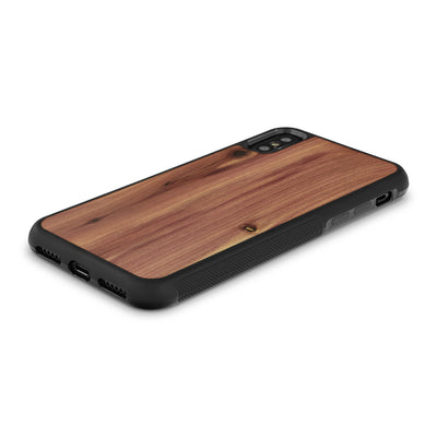 iPhone X —  #WoodBack Explorer Case