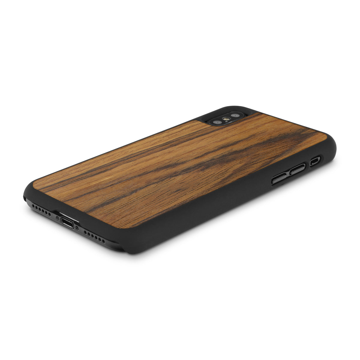 iPhone X — #WoodBack Snap Case