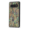 Galaxy S10 Plus — New Zealand Paua seashell Explorer case, on the phone