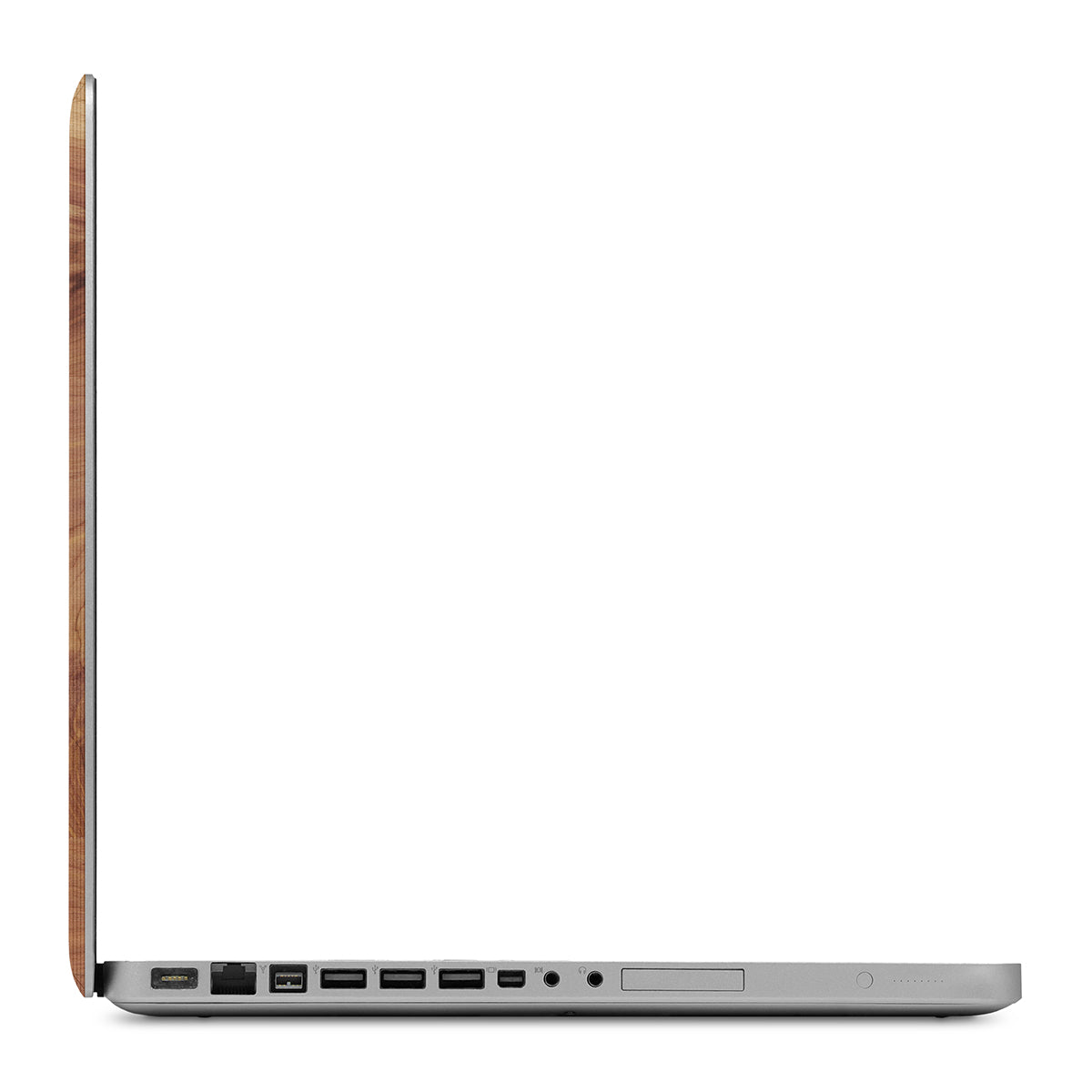 MacBook Pro 17" — #WoodBack Skin