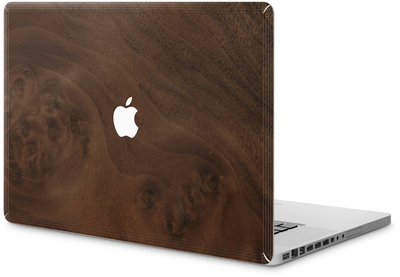 MacBook Pro 17" — #WoodBack Skin