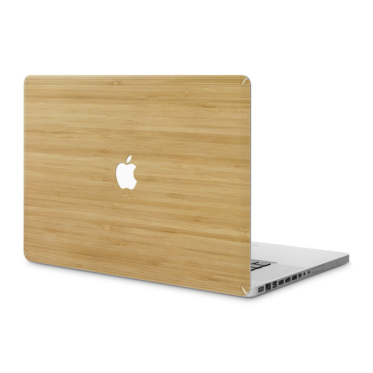  MacBook Pro 17" — #WoodBack Skin - Cover-Up - 1