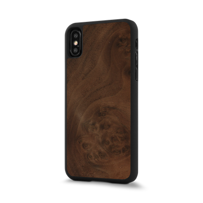 iPhone X —  #WoodBack Snap Case