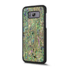 Galaxy S8 Plus — Green Abalone seashell snap case, standing upright