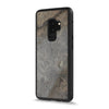 Galaxy S9 Plus — Smoke stone Explorer case, standing upright