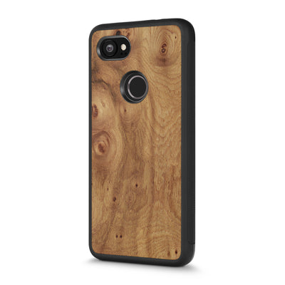 Google Pixel 2 XL —  #WoodBack Explorer Case