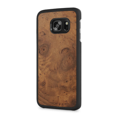 Samsung Galaxy S7 Edge — #WoodBack Snap Case