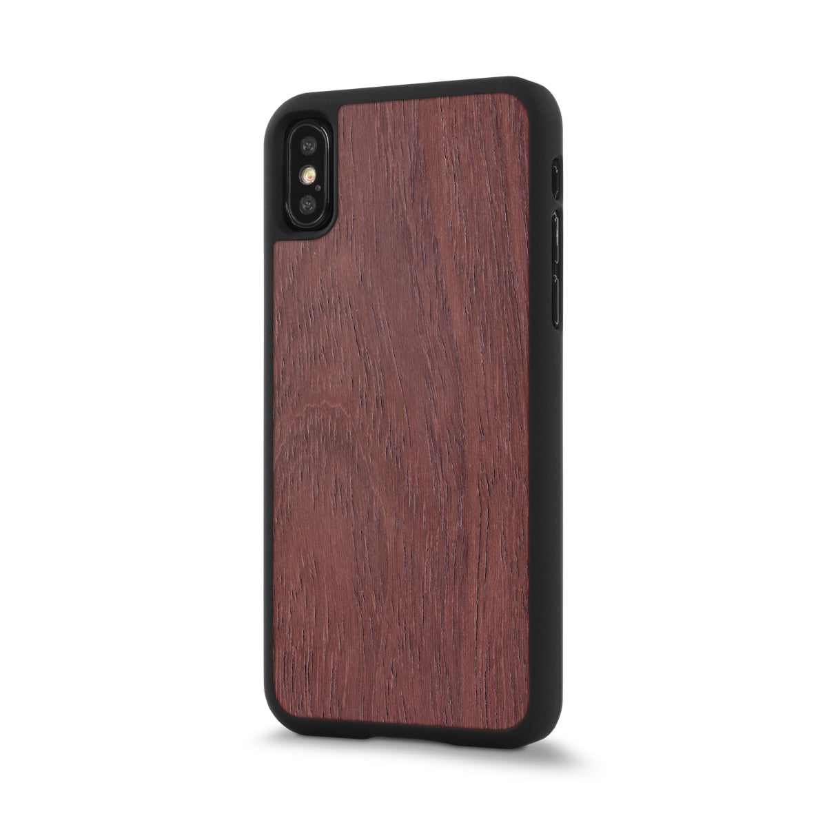 iPhone X —  #WoodBack Snap Case