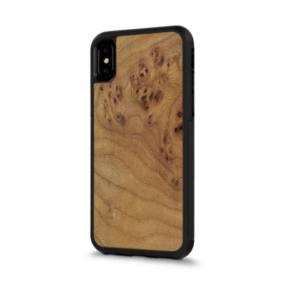 iPhone X —  #WoodBack Explorer Case