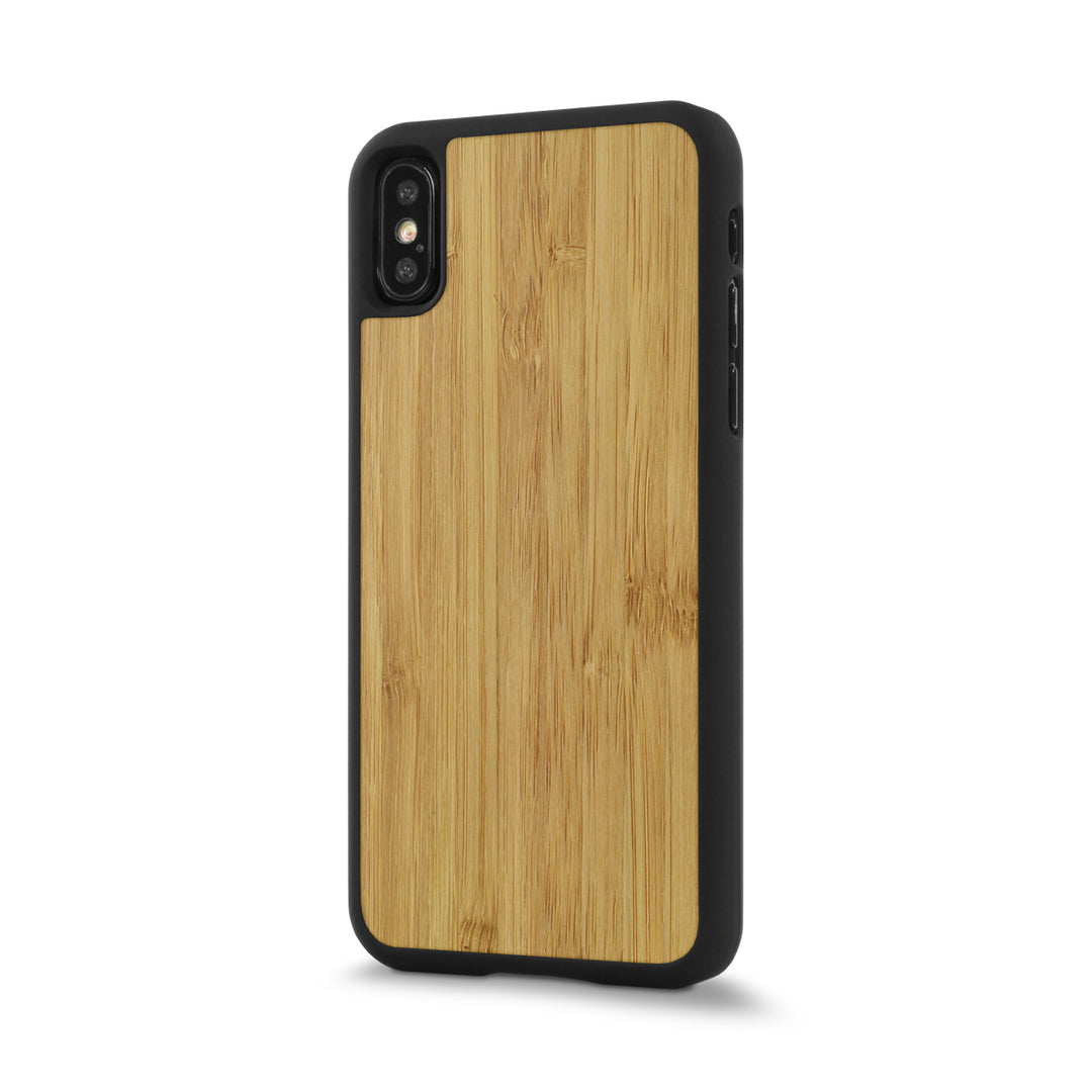 Bamboo Wood iPhone X Snap Case - Wooden Cases