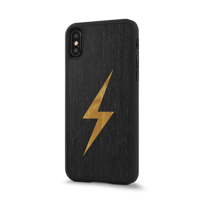 iPhone X —  #WoodBack Snap Case