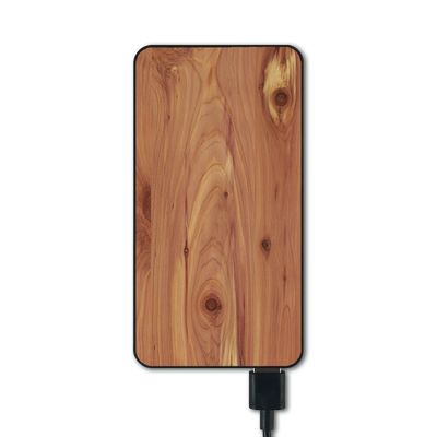 #WoodBack Wireless Power Bank