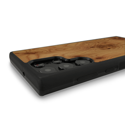 Samsung Galaxy S22 Ultra —  #WoodBack Explorer Case