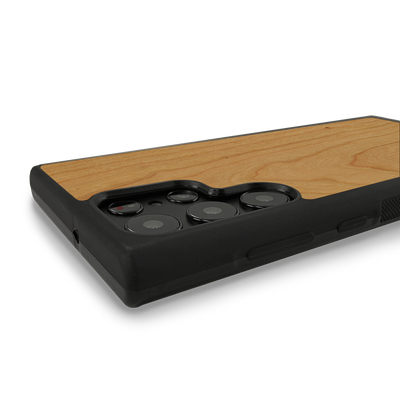 Samsung Galaxy S22 Ultra —  #WoodBack Explorer Case